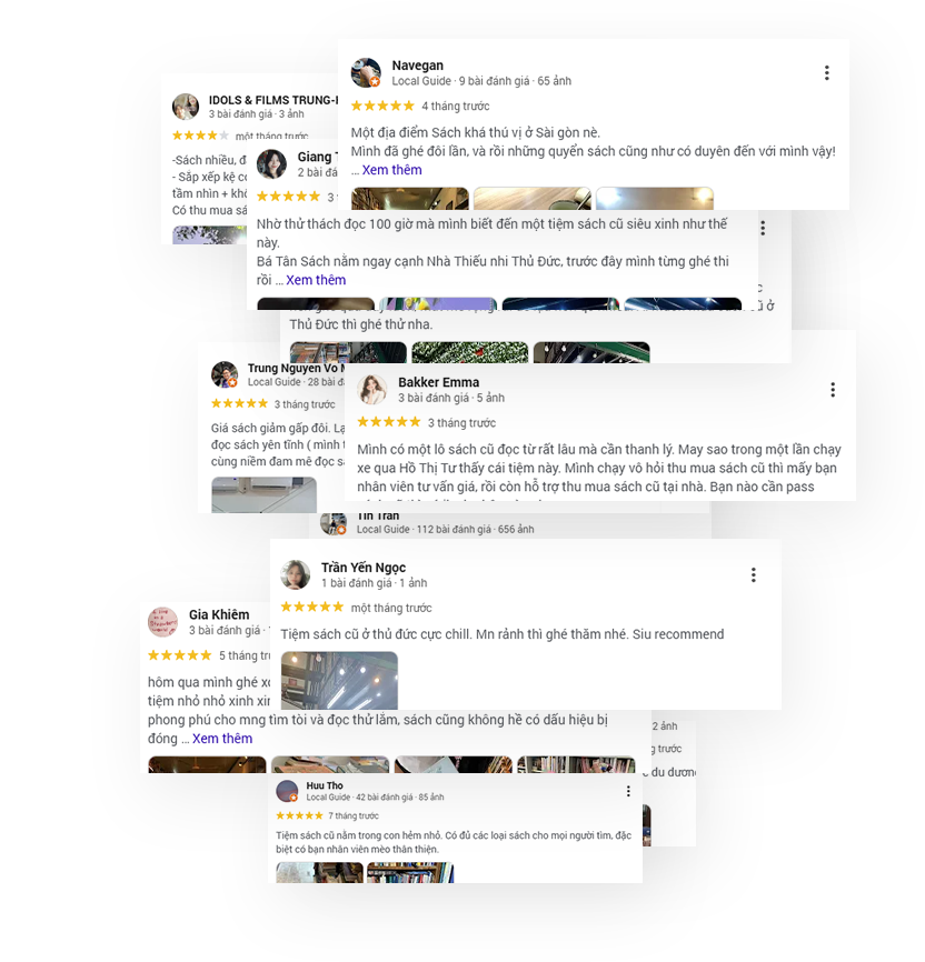 review ba tan sach