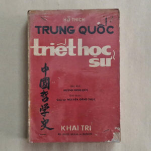 trung Quốc triết học sử - Hồ Thích (sách xưa)