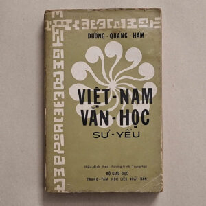 VIỆT NAM VĂN HỌC SỬ YẾU - Dương Quảng Hàm (sách xưa)