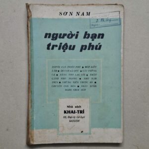 Người bạn triệu phú - Sơn Nam (sách xưa)