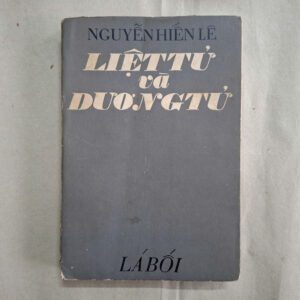 LIỆT TỬ VÀ DƯƠNG TỬ - NGUYỄN HIẾN LÊ